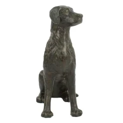 Dogs^Statues & Sculptures Duke the Dog Bronze Metal Garden Ornament
