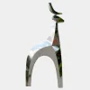 Wildlife|Stags & Deers^Statues & Sculptures Dynamic Deer 156cm Metal Garden Sculpture