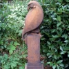 Eagles|Modern^Statues & Sculptures Eagle Modern Stone Garden Statue (Rust)