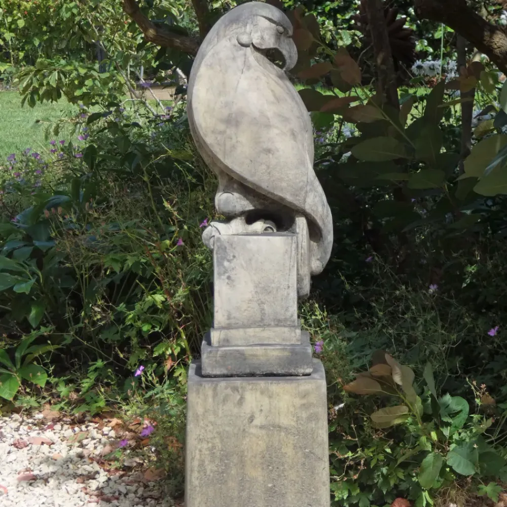 Eagles|Modern^Statues & Sculptures Eagle on Modena Pedestal Modern Stone Garden Statue