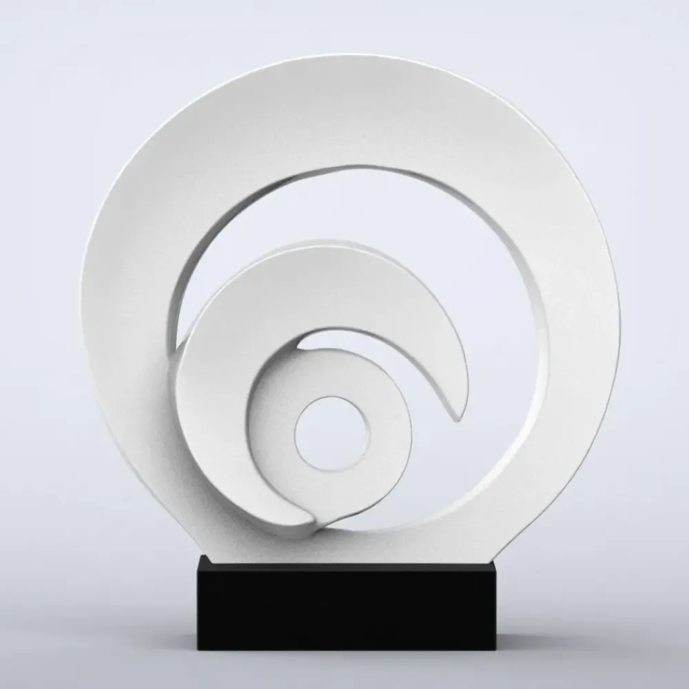 Table Top|Contemporary^Statues & Sculptures Eclipse Contemporary Indoor Sculpture - 16 Colour Options