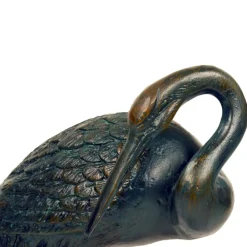 Cranes^Statues & Sculptures Elegant Cranes Bronze Metal Garden Ornaments