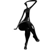 Figurative|Table Top^Statues & Sculptures Elegant Grace 75cm Black Resin Indoor Sculpture