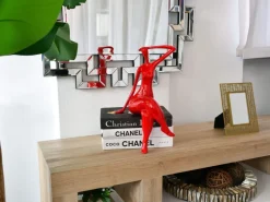Figurative|Table Top^Statues & Sculptures Elegant Grace 38cm Red Resin Indoor Sculpture