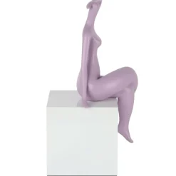 Figurative|Table Top^Statues & Sculptures Elegant Grace 38cm Violet Resin Indoor Sculpture