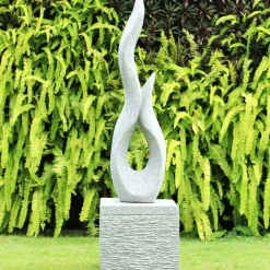 Contemporary^Statues & Sculptures Energise Contemporary Stone Garden Sculpture