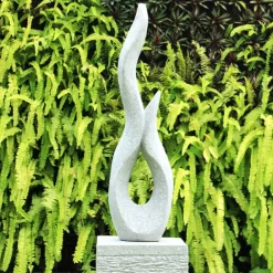 Contemporary^Statues & Sculptures Energise Contemporary Stone Garden Sculpture