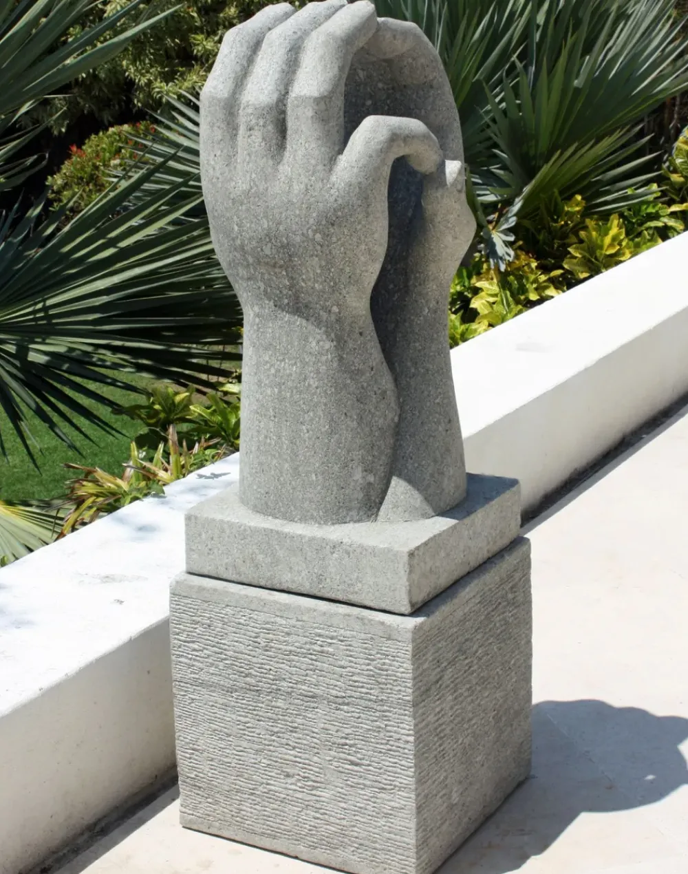 Contemporary^Statues & Sculptures Engage Contemporary Stone Garden Sculpture