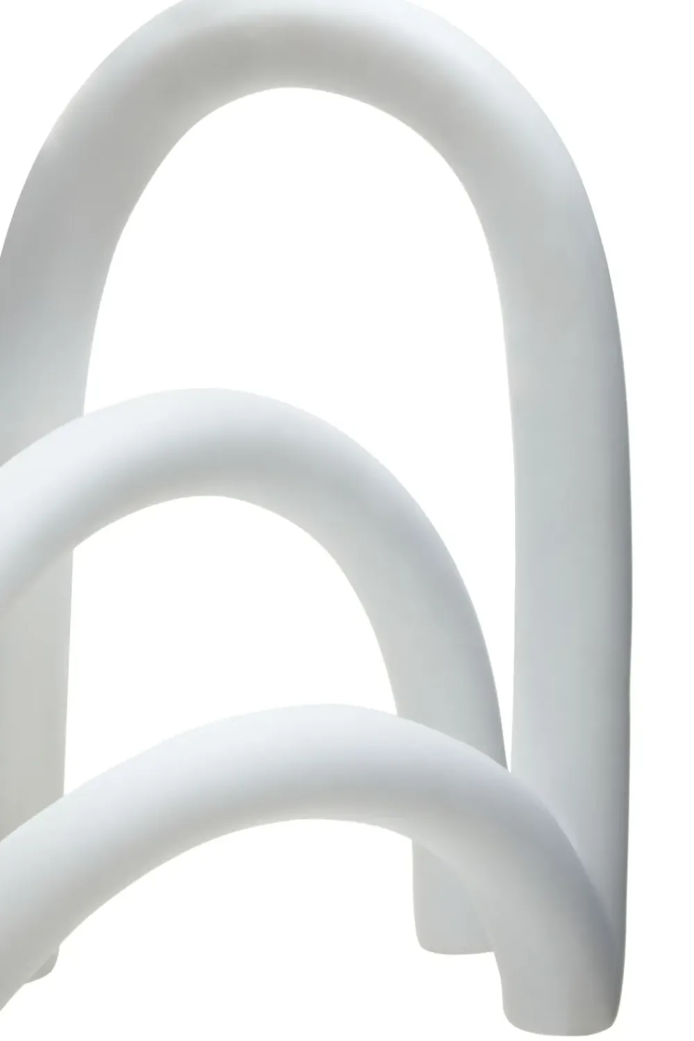 Table Top|Abstract^Statues & Sculptures Eternal Arches 22cm White Resin Indoor Sculpture