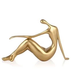 Figurative|Table Top^Statues & Sculptures Eternal Grace 21cm Gold Resin Indoor Sculpture