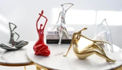 Figurative|Table Top^Statues & Sculptures Eternal Grace 21cm Gold Resin Indoor Sculpture