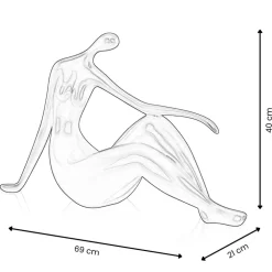 Figurative|Table Top^Statues & Sculptures Eternal Grace 40cm White Resin Indoor Sculpture