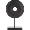 Table Top|Abstract^Statues & Sculptures Eternal Loop 44cm Black Wood Indoor Sculpture