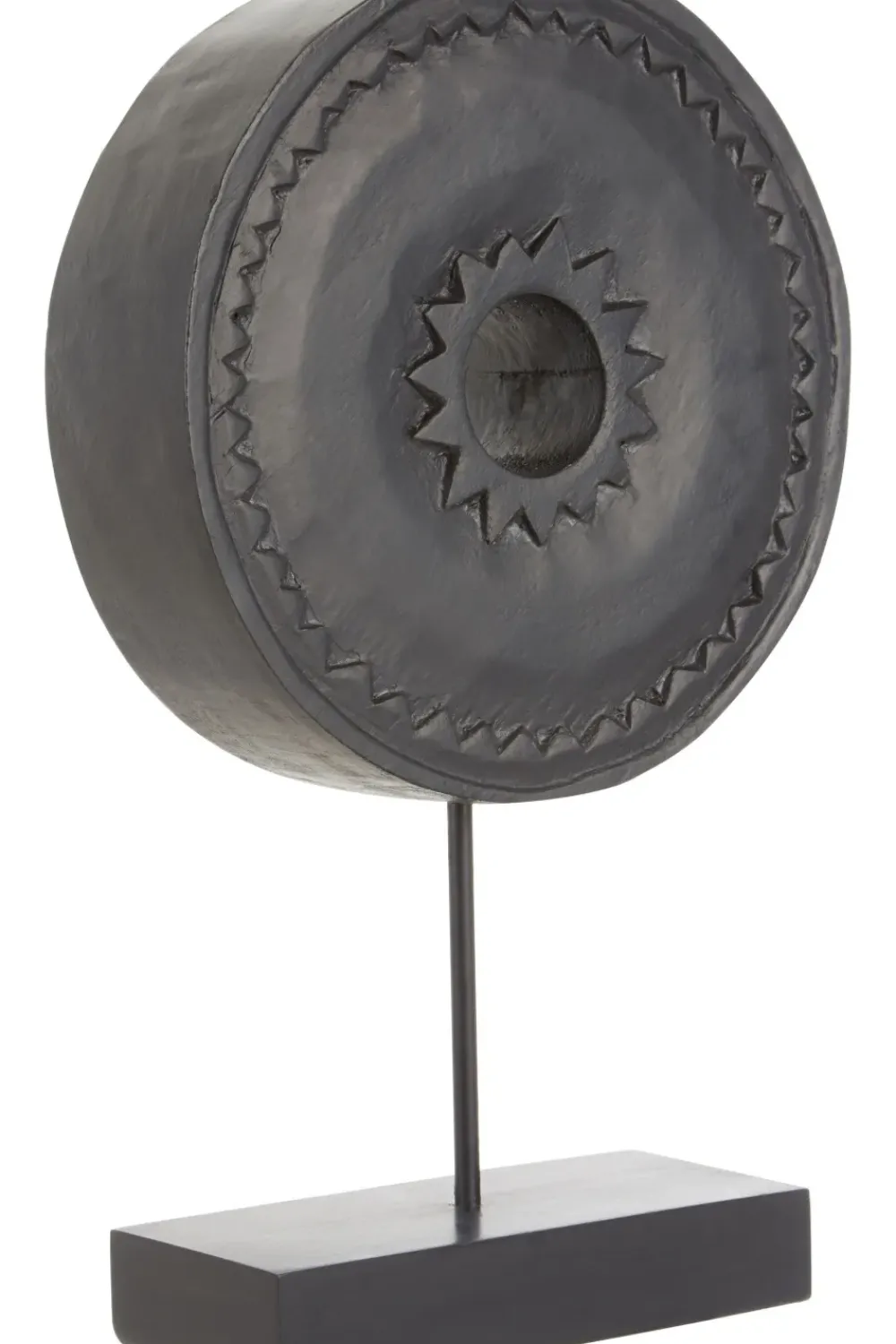 Table Top|Abstract^Statues & Sculptures Eternal Loop 44cm Black Wood Indoor Sculpture