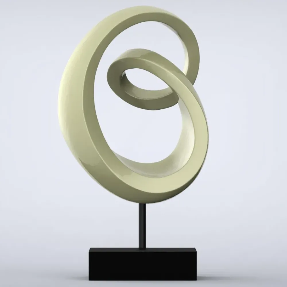 Table Top|Contemporary^Statues & Sculptures Eternity Contemporary Indoor Sculpture - 16 Colour Options