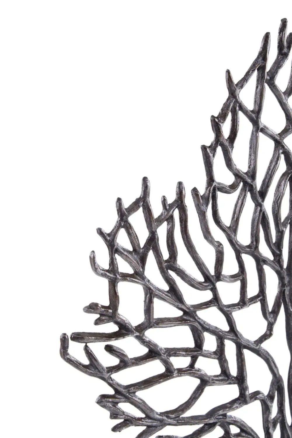Table Top|Contemporary^Statues & Sculptures Euphoric Coral 53cm Black Metal Indoor Sculpture