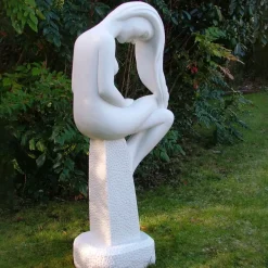 Modern^Statues & Sculptures Europa 80cm Marble Resin Garden Statue