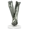 Table Top|Contemporary^Statues & Sculptures Everlasting Embrace 44cm Anthracite Resin Indoor Sculpture