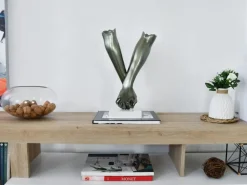 Table Top|Contemporary^Statues & Sculptures Everlasting Embrace 44cm Anthracite Resin Indoor Sculpture