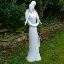 Modern^Statues & Sculptures Everlasting Love 85cm Marble Resin Garden Statue