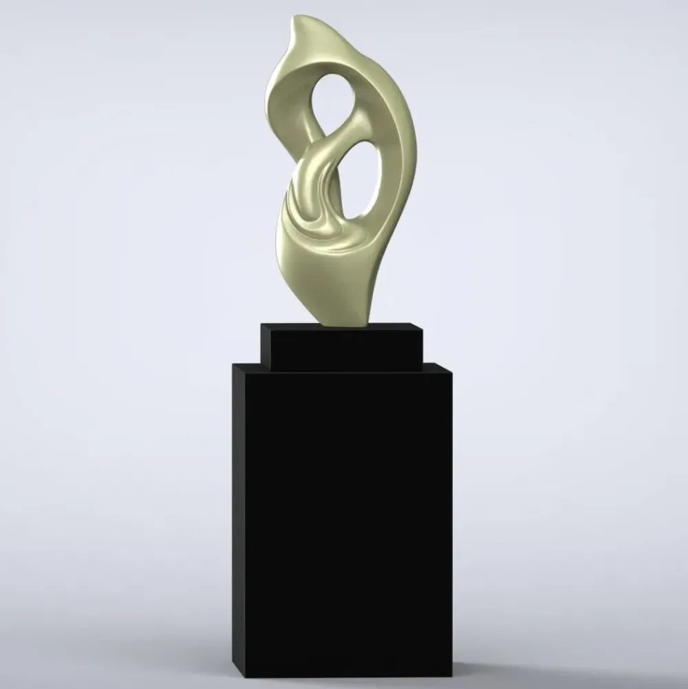 Contemporary|Contemporary^Statues & Sculptures Evolution Contemporary Sculpture - 16 Colour Options