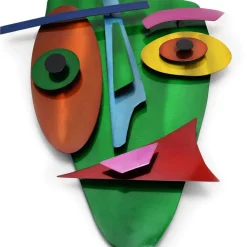 Table Top|Abstract^Statues & Sculptures Evolving Visage 59cm Abstract Metal Indoor Sculpture