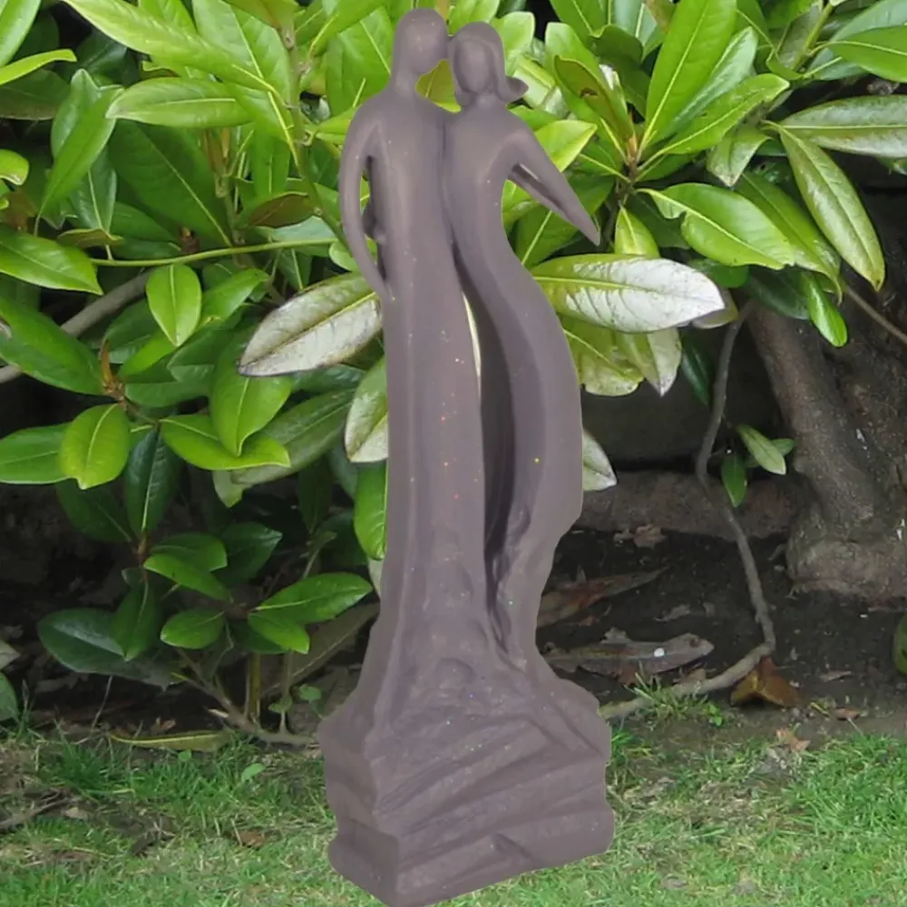 Modern^Statues & Sculptures First Love 61cm Modern Poly Resin Garden Statue