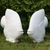 Sealife^Statues & Sculptures Fish Marble Resin Garden Ornaments