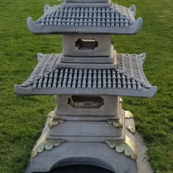 Pagodas^Statues & Sculptures Five Tier Japanese Pagoda Lantern Stone Garden Ornament