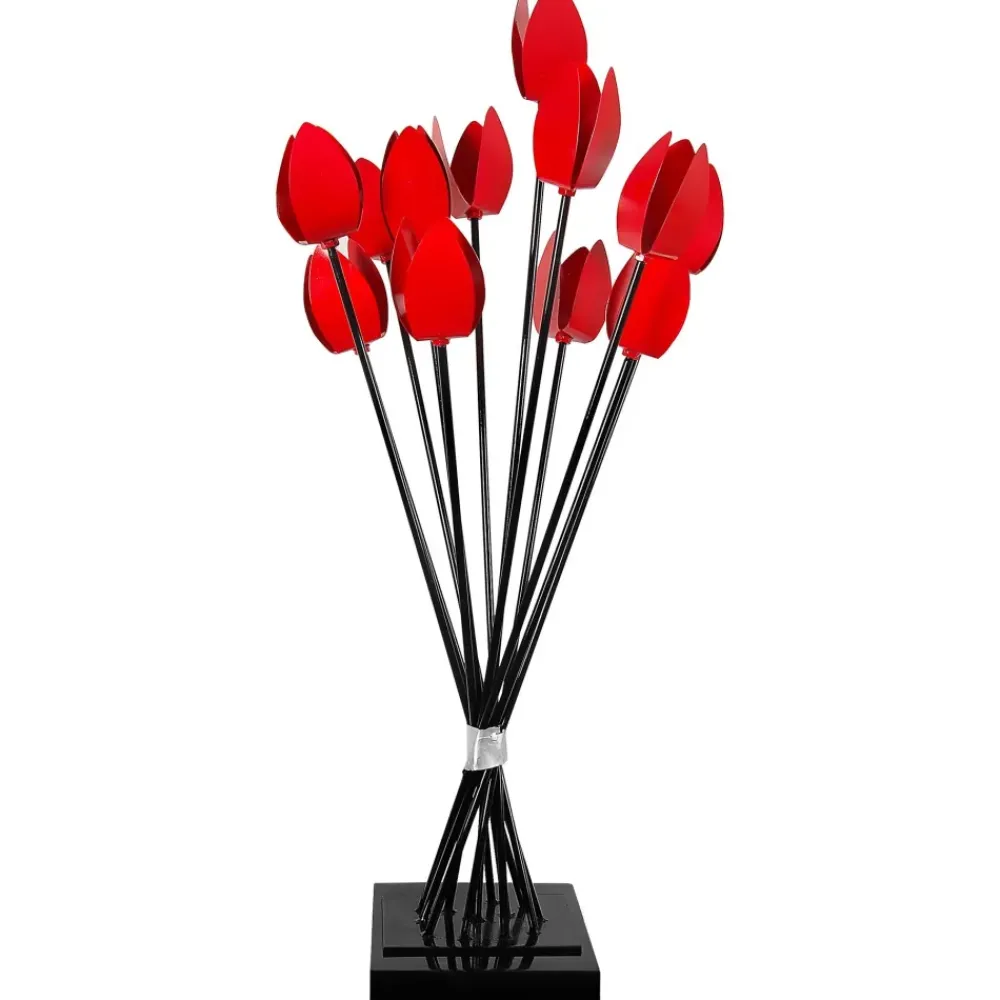 Table Top|Floor Standing^Statues & Sculptures Floral Awakening 91cm Metal Indoor Sculpture