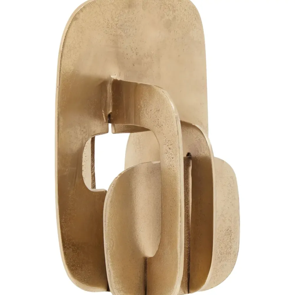 Table Top|Abstract^Statues & Sculptures Fusion 33cm Gold Metal Indoor Sculpture