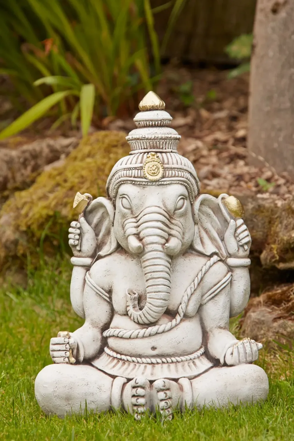 Buddha^Statues & Sculptures Ganesh Buddha Stone Garden Ornament
