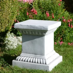 Plinths & Pedestals^Statues & Sculptures Garden Statue Pedestal 36cm Resin Stone