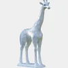 Wildlife|Modern^Statues & Sculptures Gigantic Giraffe 350cm White Marble Garden Statue v2