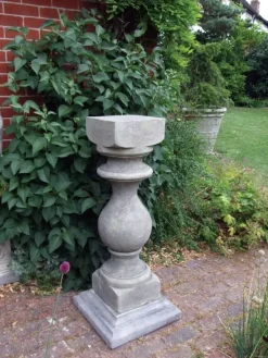 Plinths & Pedestals^Statues & Sculptures Grand Baluster Column Stone Garden Pedestal