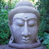 Buddha^Statues & Sculptures Grand Buddha Head Stone Garden Statue