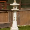 Pagodas^Statues & Sculptures Grand Japanese Pagoda Stone Garden Ornament