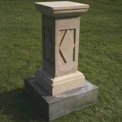 Plinths & Pedestals|Garden Sundials^Statues & Sculptures Grand Square 81cm Stone Sundial Pedestal