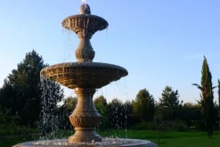 Water Features^Statues & Sculptures Grand Triple Tier 4m Sandstone Stone Water Fountain Feature
