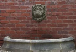 Water Features^Statues & Sculptures Half Circle Medium Stone Pool Surround Water Feature