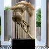 Floor Standing|Abstract^Statues & Sculptures Harmonic Horse 160cm Bronze Metal Garden Sculpture v2