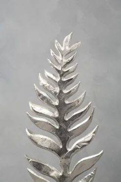 Table Top|Contemporary^Statues & Sculptures Harmonic Leaf 67cm Metal Indoor Sculpture