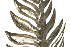 Table Top|Contemporary^Statues & Sculptures Harmonic Leaf 67cm Metal Indoor Sculpture