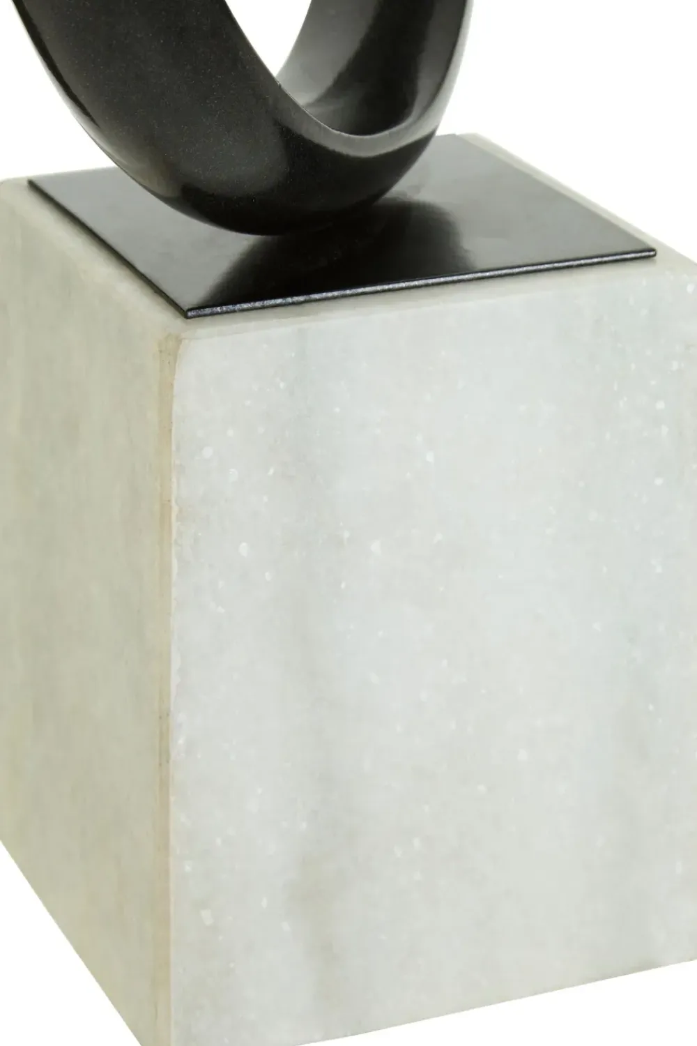 Table Top|Abstract^Statues & Sculptures Harmony in Motion 34cm Black Metal Indoor Sculpture