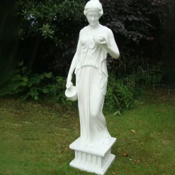 Greek^Statues & Sculptures Hebe 160cm Marble Resin Garden Statue