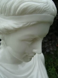 Greek^Statues & Sculptures Hebe 85cm Marble Resin Garden Statue