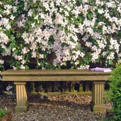 Stone Benches^Statues & Sculptures Heritage Straight Stone Garden Bench