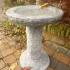 Bird Baths^Statues & Sculptures Highland Natural Granite Stone Garden Birdbath