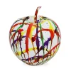Table Top|Contemporary^Statues & Sculptures Iconic Apple 30cm Multicolour Resin Indoor Sculpture