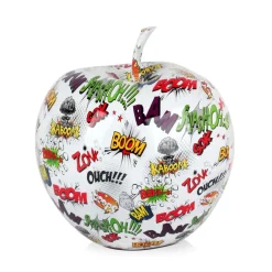 Table Top|Pop Art^Statues & Sculptures Iconic Apple 30cm Pop Art Resin Indoor Sculpture